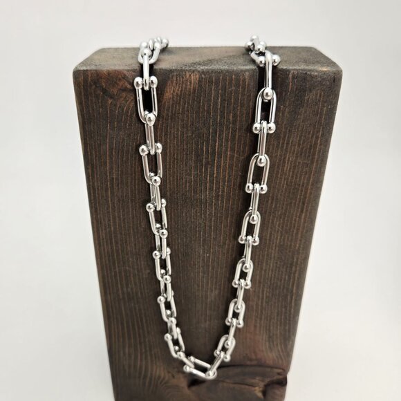 Silver Stainless Steel Necklace Chain - Picture 7 of 7
